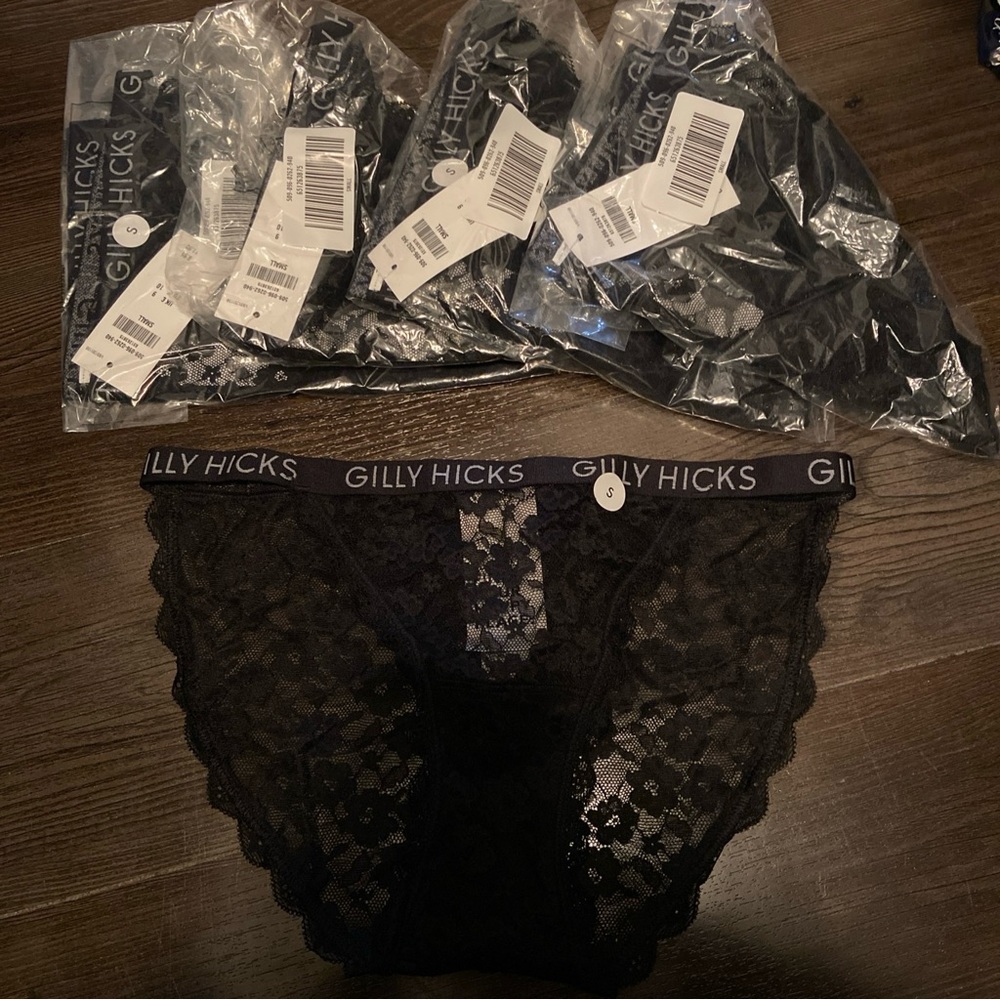 Hollister Gilly Hicks Lace Bikini Underwear 5 Pack